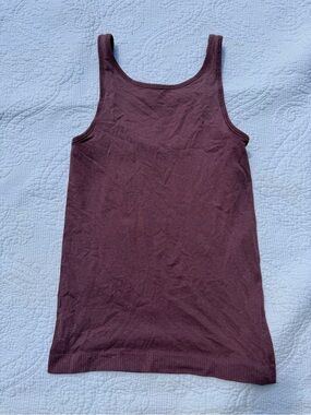 Lululemon Women’s Ribbed Tank Top - Deep Plum